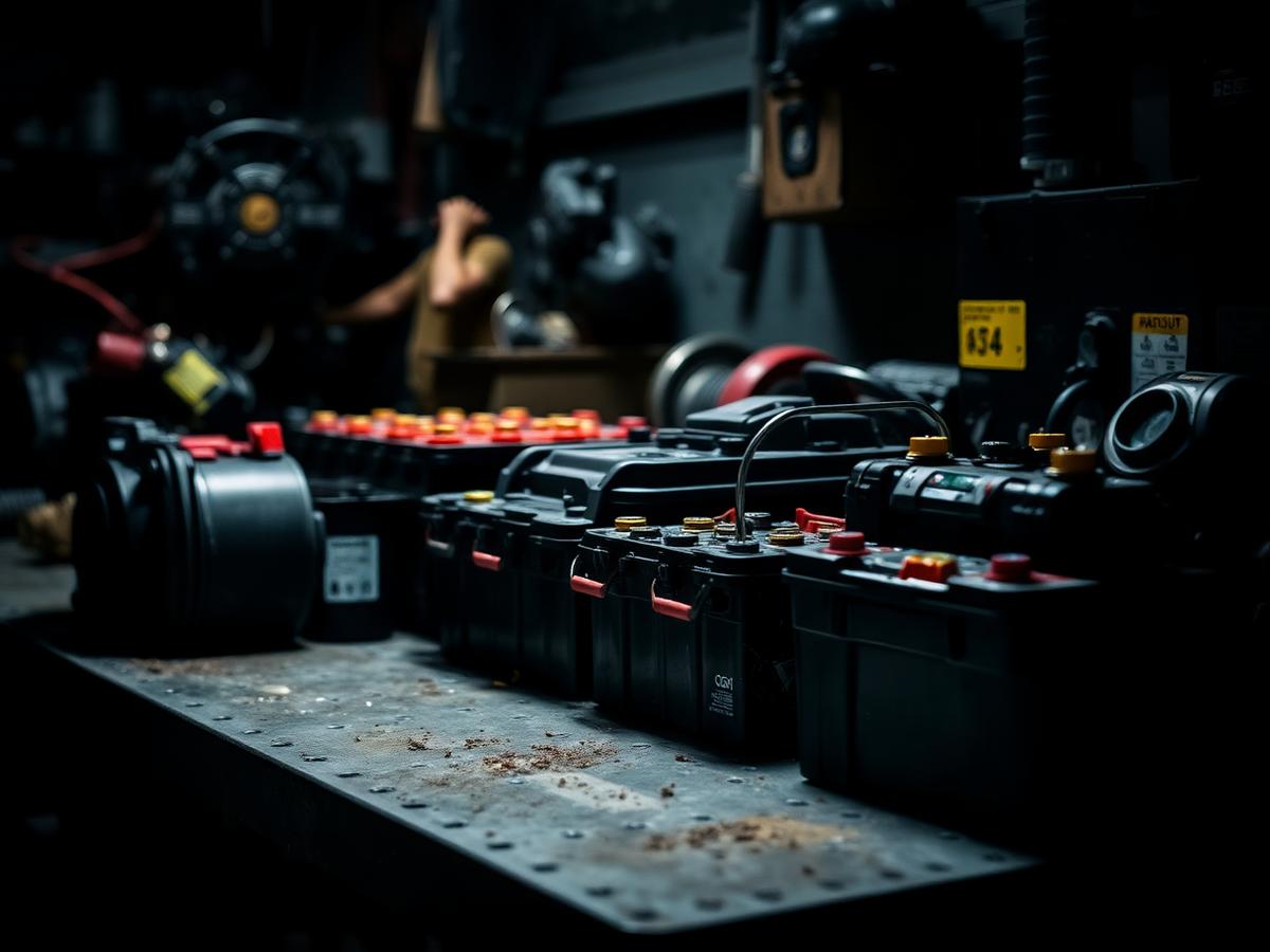 Batterier & reservdelar